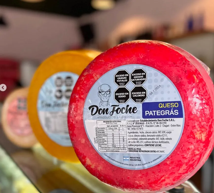Queso pategrás Don Foche